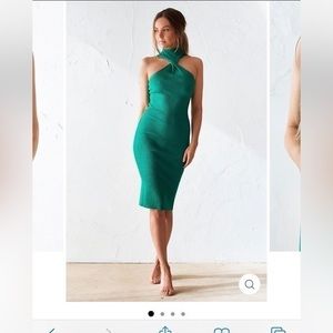 MIDI Dress from Jaus in Green